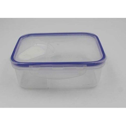 Pvc 100% Leak Proof Transparent Plastic Tiffin Lunch Box For Daily Use