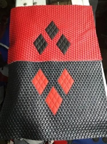 Fancy Red And Black Bike Seat Cover