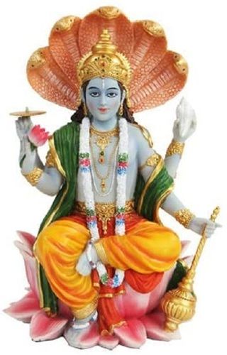 Indian Hindu Beautiful Design And Strong God Statue Figurine (8 Inch)
