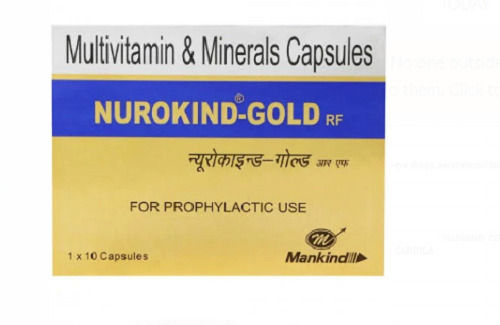 Nurokind -Gold Rf Multivitamin & Minerals Capsules