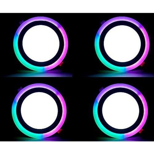 Multicolour Round Shase Multi Color Panel Light