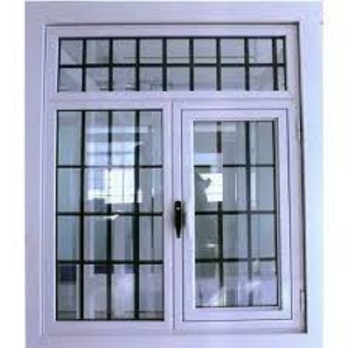 बैंगनी रंग: घर और कार्यालय के लिए सटीक रूप से डिज़ाइन की गई 4X3 फीट की जंग प्रतिरोध स्टील विंडो, नेटिंग सामग्री: फाइबरग्लास