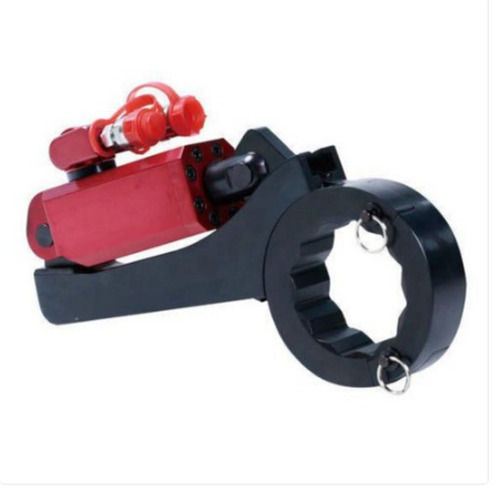 Red And Black Alloy Steel 20-200 Mm Hydraulic Torque Wrench For Bolt Tightening Force: Power Kilogram-Force (Kgf)