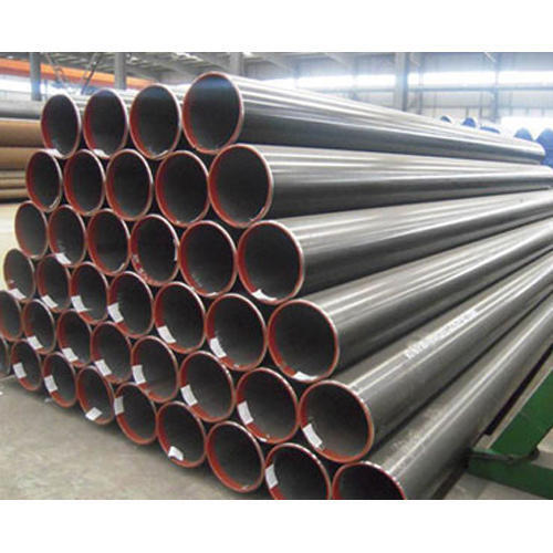 Strong And Flexible Resistant Weather Friendly Black Carbon Seamless Tube For Use Industries Grade: A