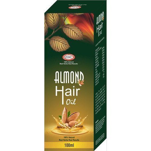 100 Ml, Boost Hair Growth And Rejuvenate Hair Shine Zoic Almond Hair Oil
