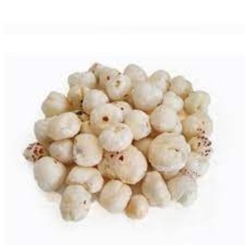 100% Pure Fresh Highly Nutrient Enriched White Round Dried White Makhana