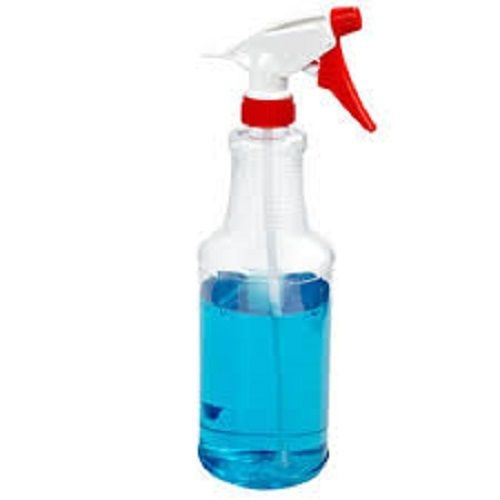 Pe Screw Cap Transparent Trigger Spray Bottles For Chemical And Water Storage