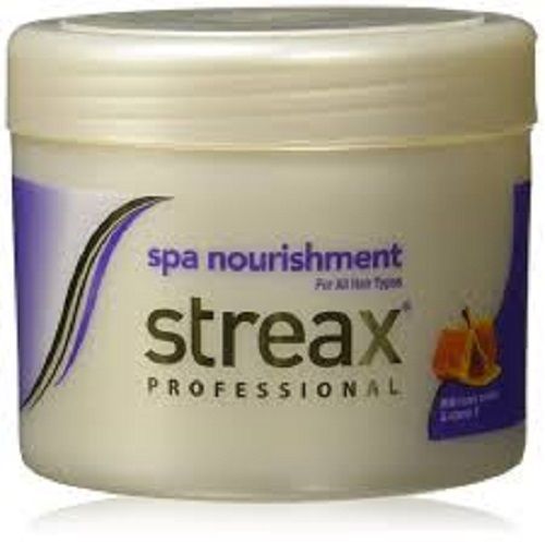  हेयर ट्रीटमेंट प्रोडक्ट्स Streax Spa स्किन नरिशमेंट क्रीम, 500G हाइड्रेशन और हेल्दी शाइन के लिए 