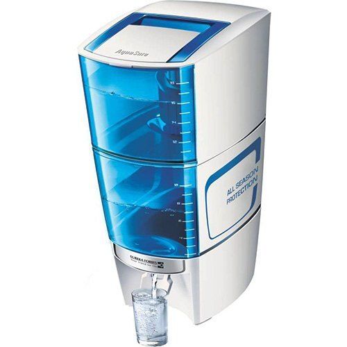 Wall Mounted Easy To Use And Minerals Enriched Automatic Aquasure Water Purifier Power: 7.5Kw Watt (W)