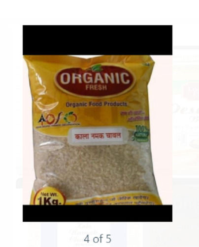 100% Pure Short-Grain Organic Premium Kala Namak Chawal, Net Weight 1Kg Admixture (%): 0.1 %