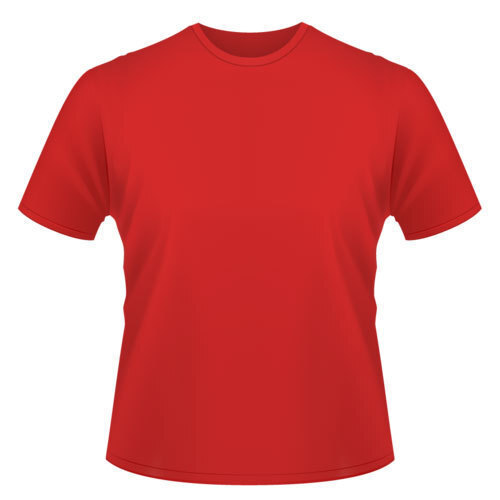 Casual Wear - 100% Cotton, Size L/XL/XXL, Red Color | Breathable Half Sleeve Round Neck T-Shirt for Men