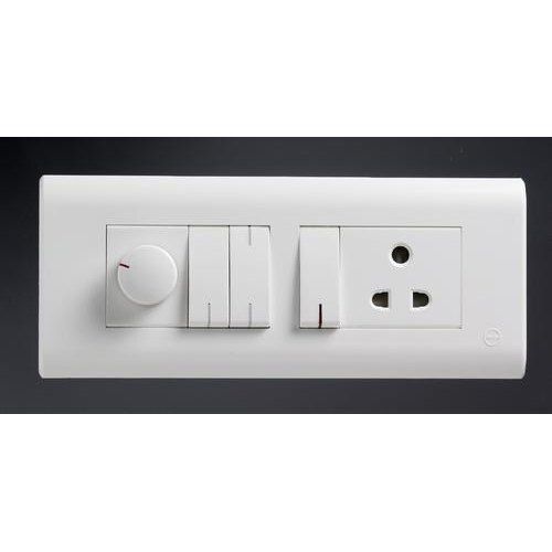 Heat Proof White Colour Legrand Modular Polycarbonate Electric Switch Board