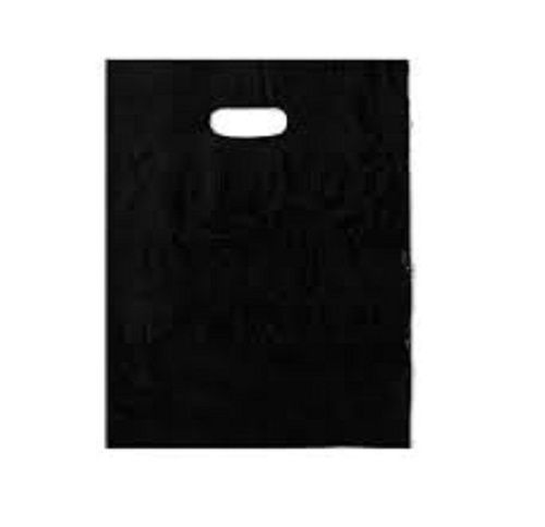 Lightweight And Reusable Eco Friendly Black Color Non Woven Carry Bag For Shopping Handle Length: 5 Inch (In)