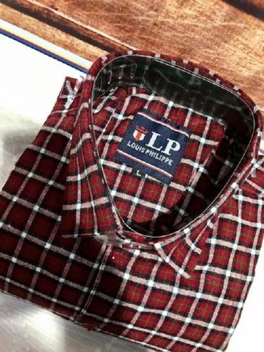 Mens Comfortable And Breathable Full Sleeve Checked Mix Soft Cotton Shirt