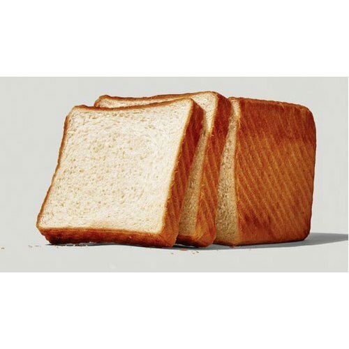  मिल्क फ्लेवर शेल्फ लाइफ 3 दिन स्क्वायर शेप हाइजीनिक रूप से पैक किया हुआ मिल्क ब्रेड 