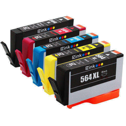 Multiple Color 6.4Ounce Weight Inkjet Printer Ink Cartridges