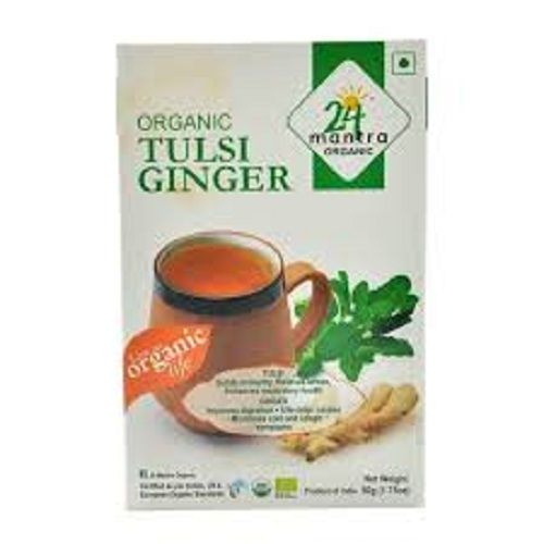 No Added Preservatives Chemically Free Healthy Natural Organic Tulsi Ginger Tea
