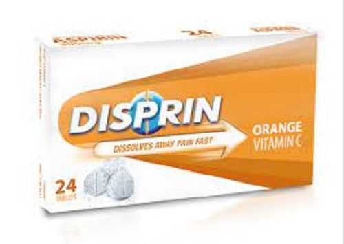 Orange Vitamin C Disprin Tablets - 100% Pure Medicine Grade, Prescription Immunity Booster | Free from Harmful Chemicals, No Side Effects, 100% Safe for Adults