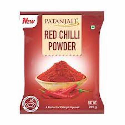 Patanjali 100 Grams Chemical Free Natural and Pure Red Chilli Powder (Lal Mirch Powder)