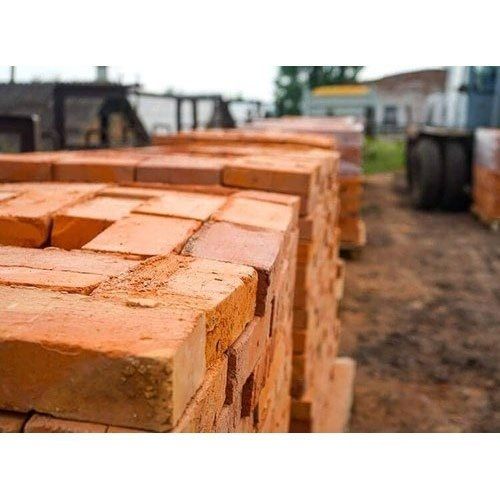 Rectangular Solid Red Clay Bricks For Construction And Water-Resistant Compressive Strength: 30 Megapascals (Mpa )