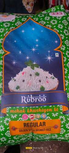 Rubroo Golden Sella Basmati Rice With Fluffy Texture And Enhanced Taste