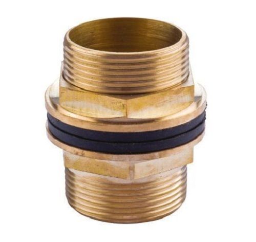 Yes Sturdy Constructed Leak Proof Brass Tank Nipple Double Tank Connector