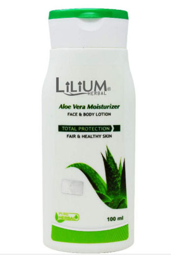 100Ml Lilium Herbal Aloe Vera Moisturizer Body Lotion For Personal Care