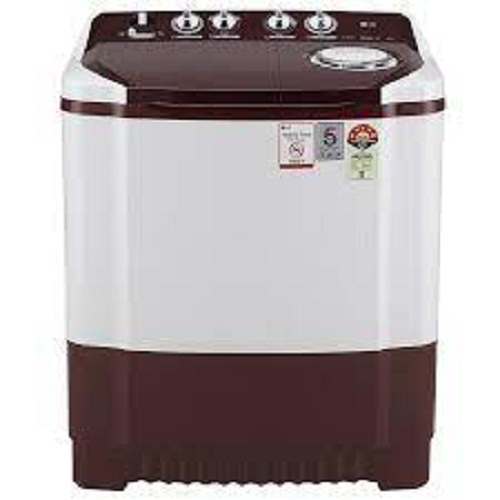 Automatic Colour Maroon And White Washing Machine With Energy Saver And Portable 