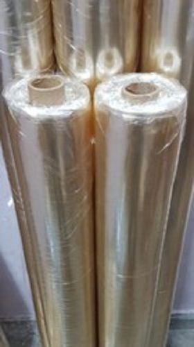 Golden Colour 12 Inch Rigid Single Layer Clear Pvc Film For Multipurpose Use