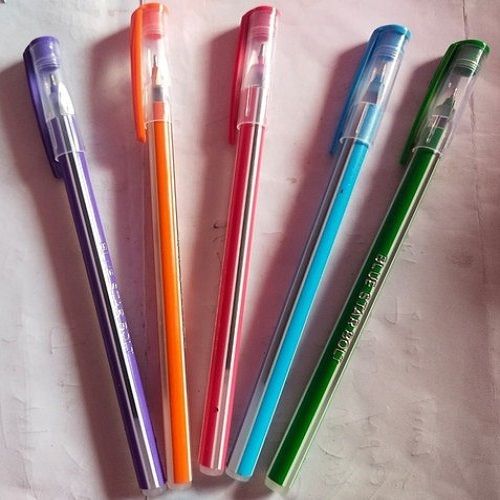  ड्राइंग लिखने के लिए लिम्बा प्लास्टिक से बने मटेरियल का उपयोग और थ्रो सिफको ब्लू बॉल पेन 