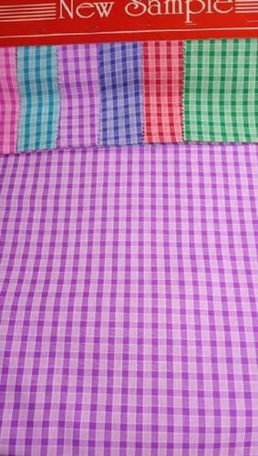 Multicolour Multicolor Checks Pattern Comfortable Shrink Resistance Mens Shirting Fabrics