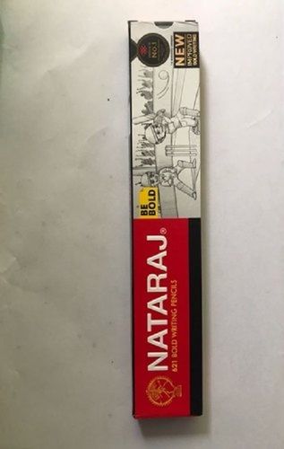 Rectangular Nataraj 5-7 Inch Graphite Core Wood Bold Writing Pencils For School