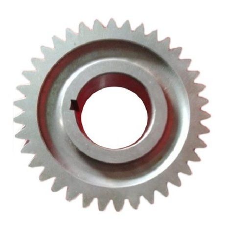 Rust Resistance Grey Colour Stainless Steel Counter Helical Ring Gear For 2 Wheeler