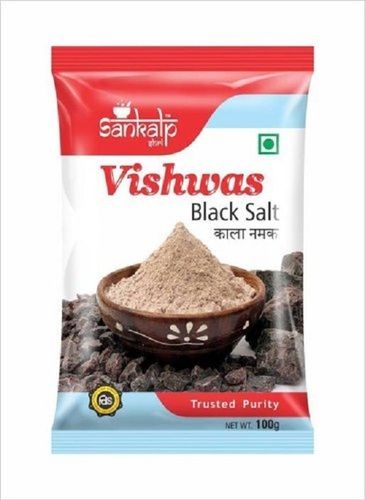 Finely Grain Black Salt Powder Enriched With Potassium Sodium Magnesium And Calcium Packaging: Packets