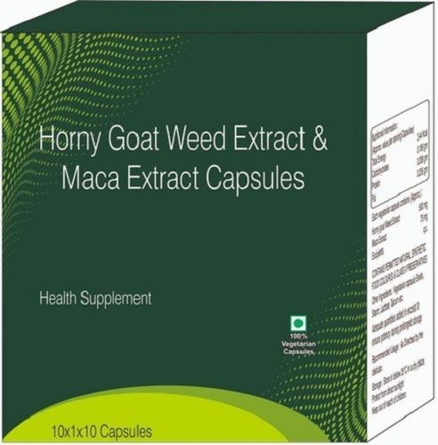 Horny Goat Extract, Maca Extract Capsules Third Party Manufacturer
