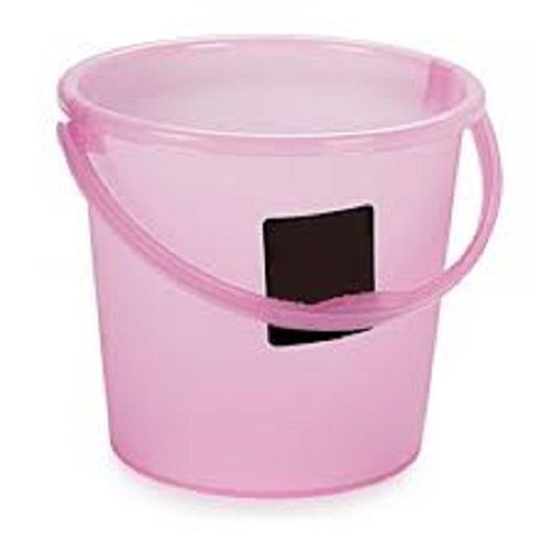 Pvc Light Weight And High Quality Easy To Carry Pink Color Plastic Bucket