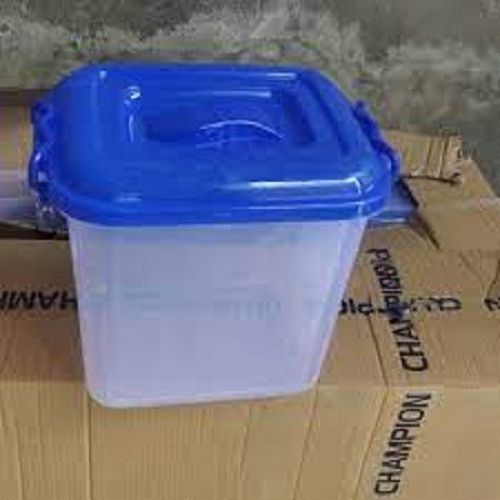  Strong And Durable Non-Toxic Transparent Plastic Container Capacity13 Litre