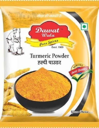 Yellow 100 Percent Fresh And Organic Hygienically Packed Daawat Wala Turmeric Powder For Cooking