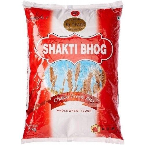 5 Kilograms Food Grade Dried Raw Blended Shakti Bhog Chakki Fresh Atta