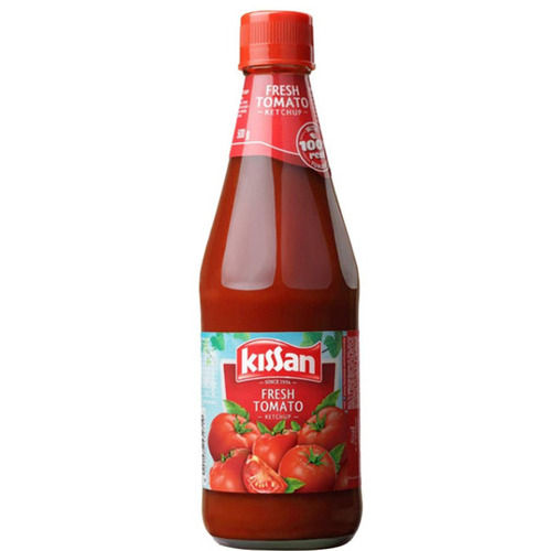 500 Grams Sweet And Spicy Taste Chemical Free Branded Tomato Ketchup Shelf Life: 6 Months