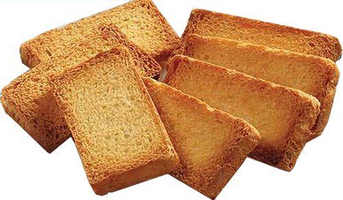 Piece Crunchy Delicious Yummy And Excellent Source Calcium Tasty Healthy Brown Milk Rusk