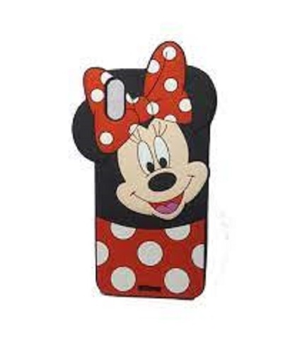 Easy To Fit And Scratch Resistant With Lightweight Cartoon Printed Mobile Cover - Eco-Friendly Material, Slim Red Design, Durable Protection , Flexible Hard-Shell Construction