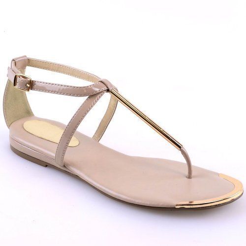 Ladies Flat Heel Sandal For Daily And Casual Wear