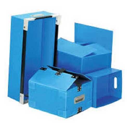 Light Weight Crack Resistance Easy To Use Industrial Corrugated Plastic Boxes