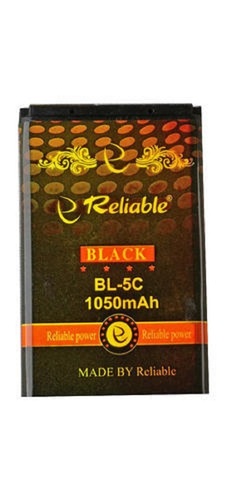 Long Service Term Heat Resistant And High Performance Nokia Mobile Battery - Plastic, 2-3 Inch, Black | Built-in Lightning Cable, 8 Hours Talk Time, 1000 Charge Cycles