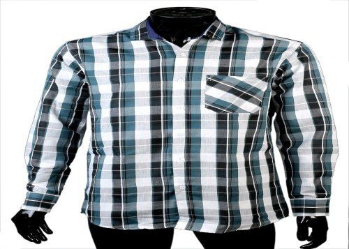 Men Cotton Comfortable And Breathable Full Sleeves Casual Check Shirt