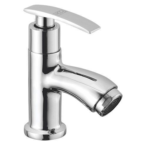 Rustless Silver Color Stainless Steel Brass Pillar Tap For Bathroom Fitting At Home And Office Use