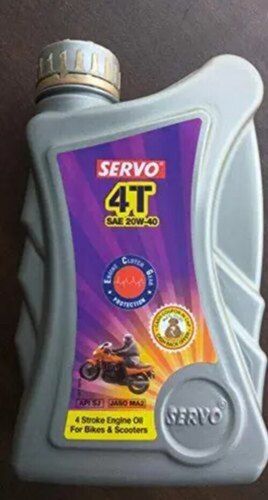 Servo Four Stroke Engine Oil Packaging Size 900 Ml For Bikes And Scooters Ash %: 10%