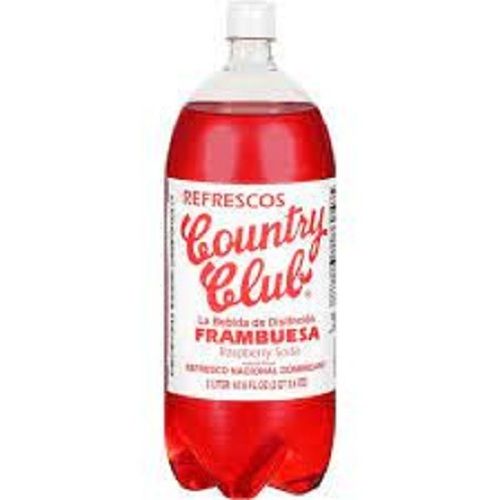 Sugar Free Refreshing And Delicious Country Club Raspberry Soda For Summertime  Packaging: Plastic Bottle