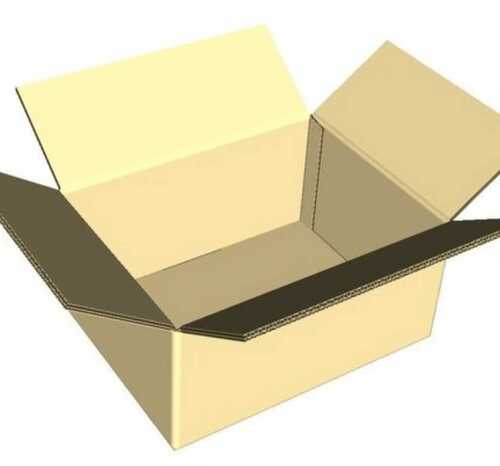 100% Eco Friendly 3 Ply Brown Rectangle Carrugated Paper Box For Packaging Use: Apparel